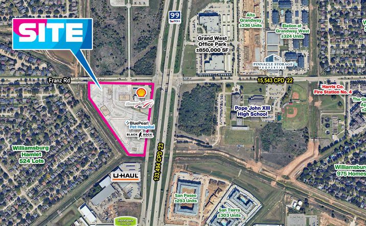 Pictures of Land, Retail property located at 1809 W Grand Pkwy N, Katy, TX 77449 for sales - image #1