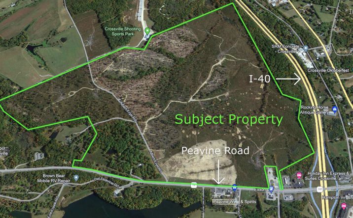 Pictures of Land property located at Peavine Rd 192.8 Acre Site, Crossville, TN 38571 for sales - image #1