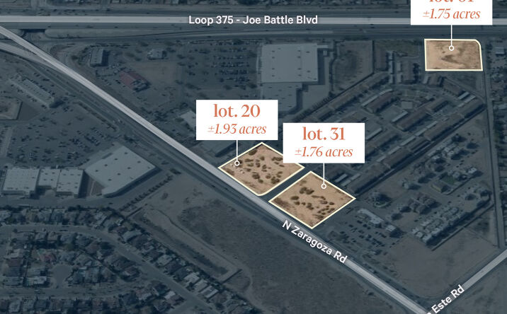 Pictures of Land property located at N Zaragoza Rd, El Paso, TX 79928 for sales - image #1