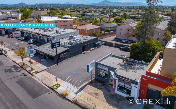 Pictures of Retail property located at 5933-5943 El Cajon Blvd, San Diego, CA 92115 for sales - image #1