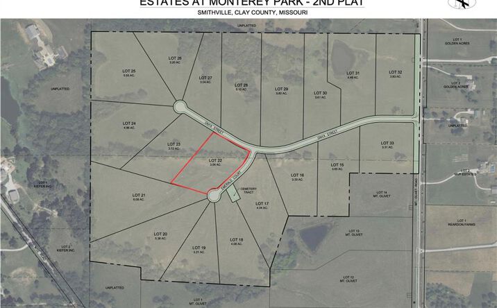 Pictures of Land, Special Purpose property located at 2891 Onyx Street, Smithville, MO 64089 for sales - image #1