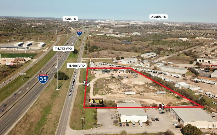 Pictures of Land property located at 23451 IH-35, Kyle, TX 78640 for sales - image #1