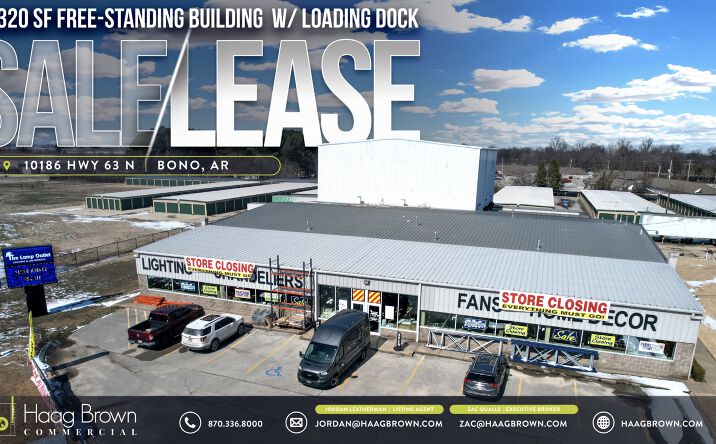 Pictures of Industrial, Mixed Use, Office, Retail, Self Storage property located at 10186 US-63, Bono, AR 72416 for sales - image #1