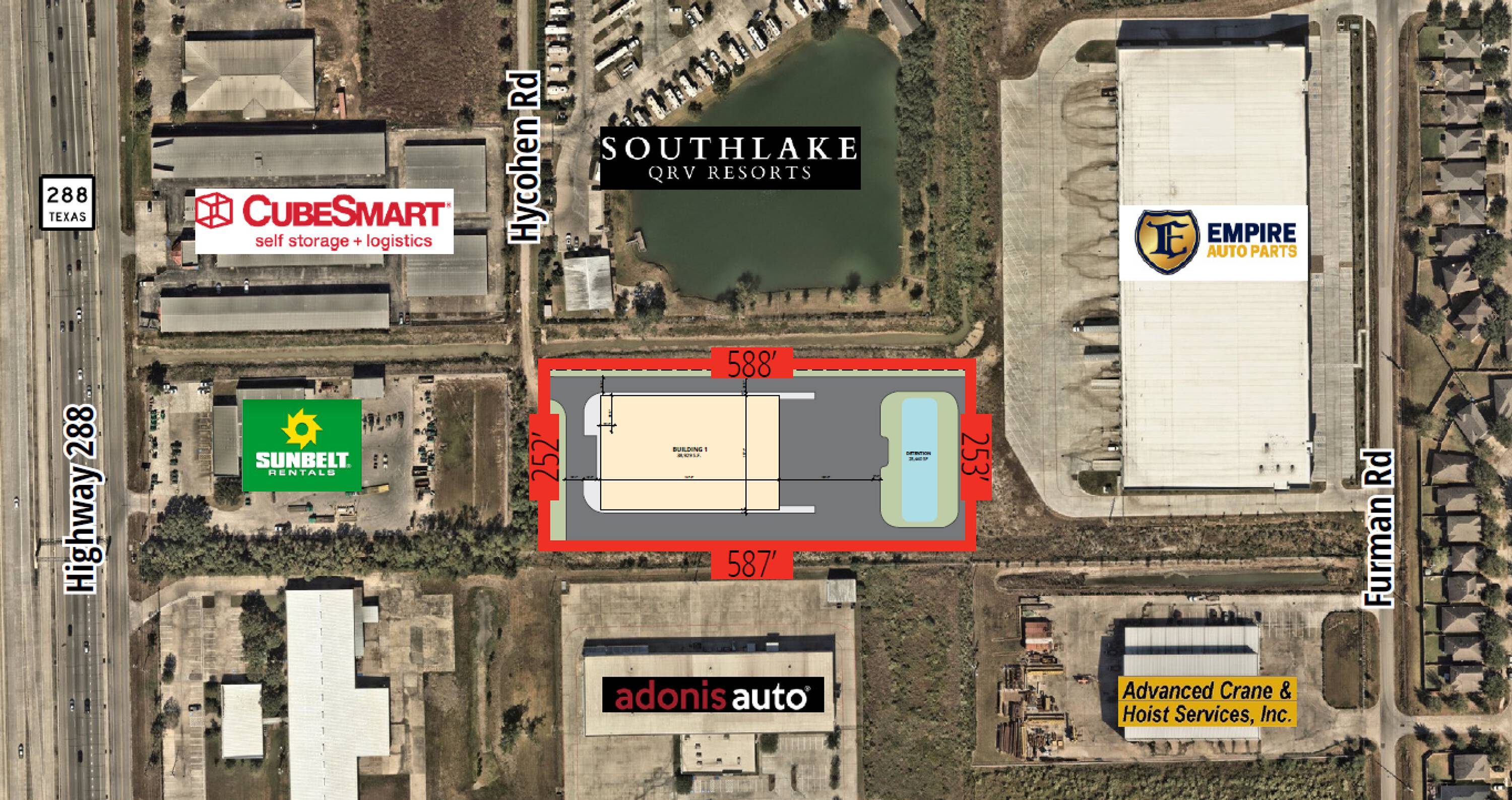 SALE, BTS, DESIGN BUILD I ±3.4 Acres I 38,929 SF Building