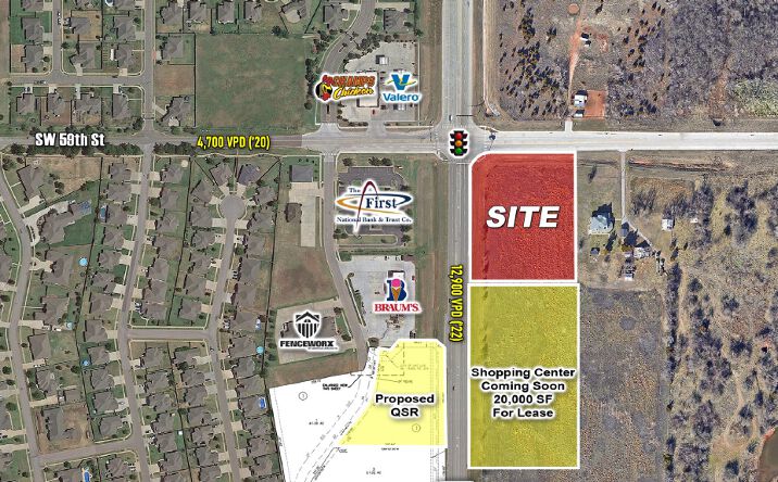 Pictures of Land property located at 8216 SW 59th St, Oklahoma City, OK 73179 for sales - image #1