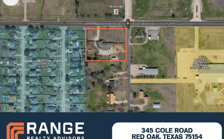 Pictures of Land property located at 345 Cole Rd, Red Oak, TX 75154 for sales - image #1