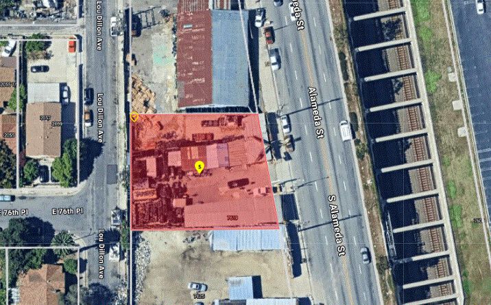 Pictures of Industrial, Retail property located at 7619 S Alameda St, Los Angeles, CA 90001 for sales - image #1