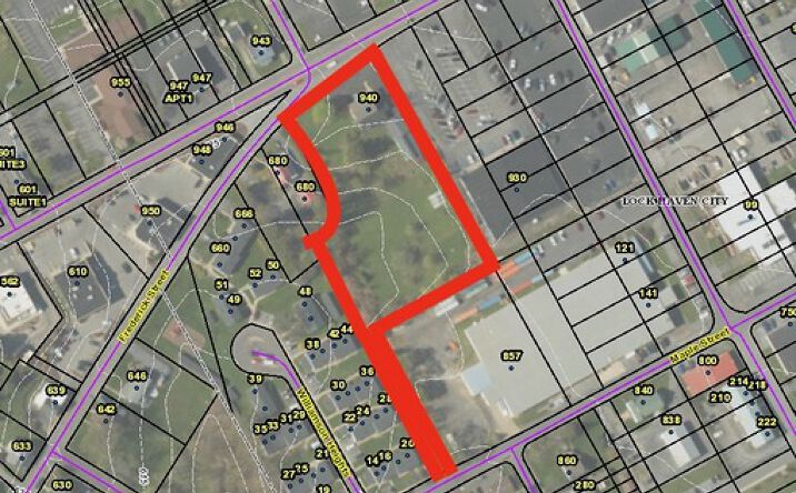 Pictures of Land property located at 940 Bellefonte Ave, Lock Haven, PA 17745 for sales - image #1