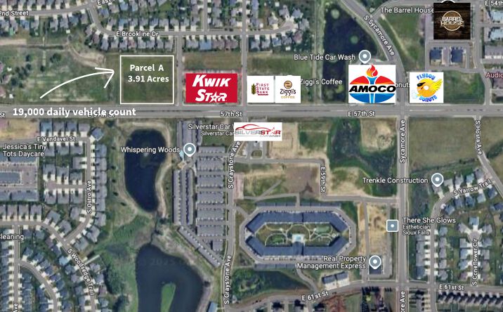 Pictures of Land, Mixed Use, Office, Retail property located at 4192 57th St, Sioux Falls, SD 57103 for sales - image #1