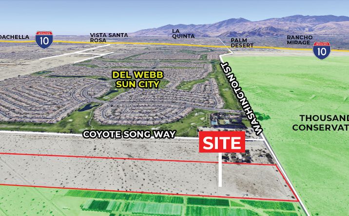 Pictures of Land property located at 34800 Washington St, Palm Desert, CA 92211 for sales - image #1