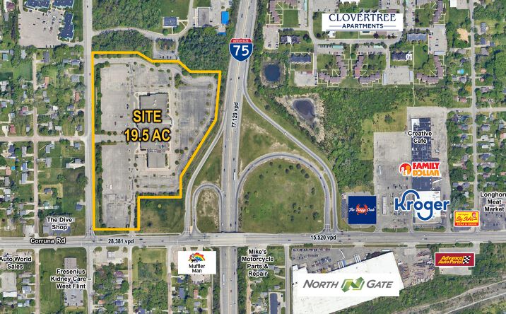 Pictures of Retail property located at 1591 S. Graham Road, Flint, MI 48532 for sales - image #1