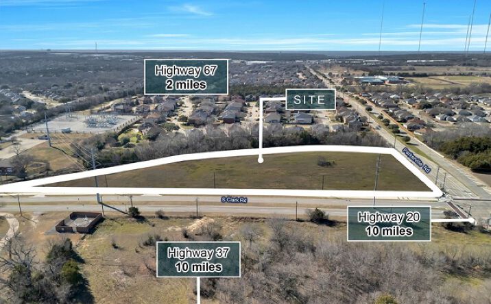 Pictures of Land property located at 935 S Clark Rd, Cedar Hill, TX 75104 for sales - image #1