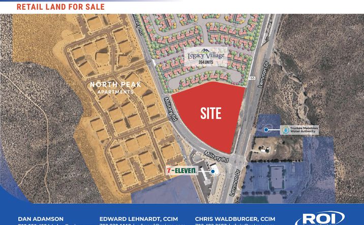 Pictures of Land property located at Military & Lemmon, Golden Valley, NV 89506 for sales - image #1