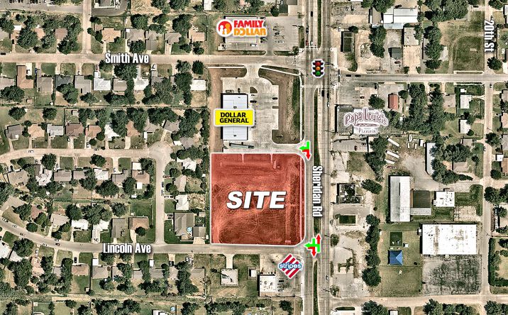 Pictures of Land property located at 2306 NW Sheridan Rd, Lawton, OK 73505 for sales - image #1