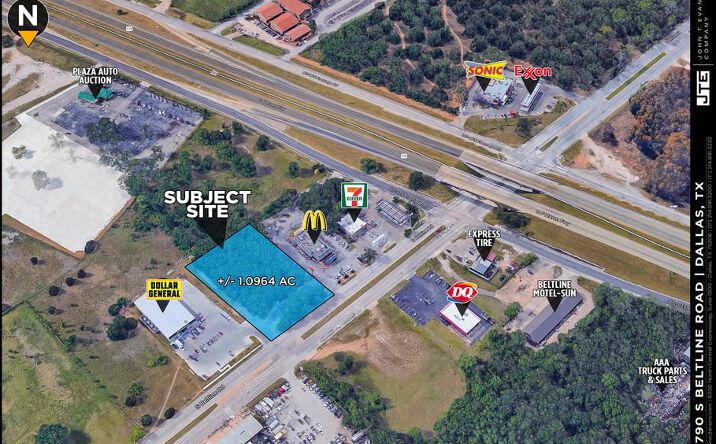 Pictures of Land property located at 1790 S Beltline Rd, Dallas, TX 75253 for sales - image #1