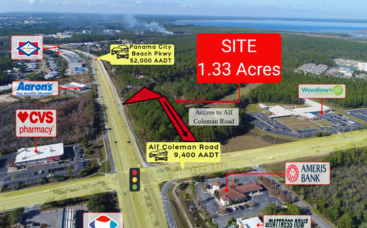 Pictures of Land property located at 11858 PANAMA CITY BEACH PKWY, Panama City Beach, FL 32407 for sales - image #1