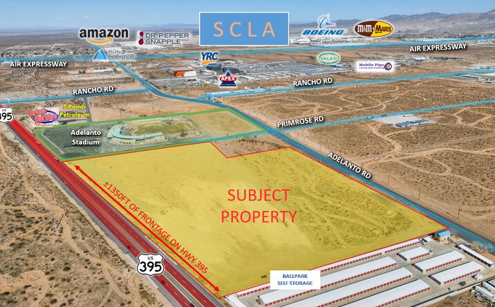 Pictures of Land property located at US-395, Adelanto, CA 92301 for sales - image #1