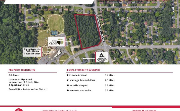 Pictures of Land property located at Pulaski Pike, Huntsville, AL 35810 for sales - image #1