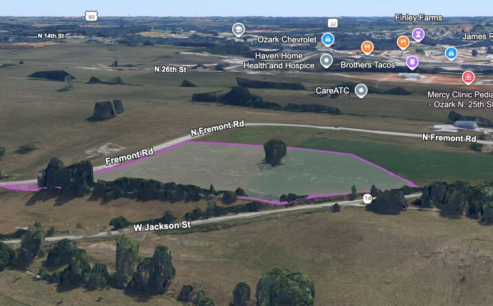 Pictures of Land property located at 801 N Fremont Rd, Ozark, MO 65721 for sales - image #1