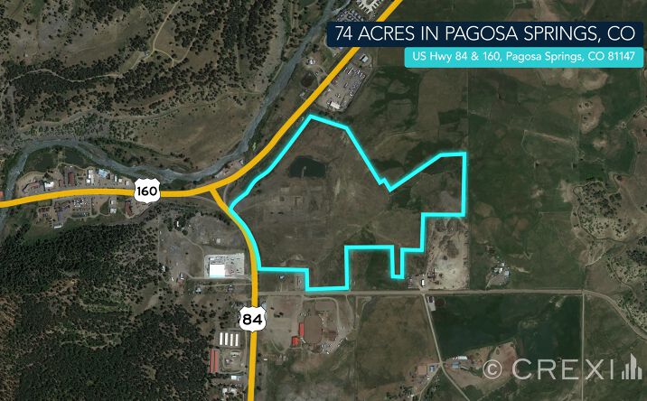 Pictures of Land property located at US Hwy 84 & 160, Pagosa Springs, CO 81147 for sales - image #1