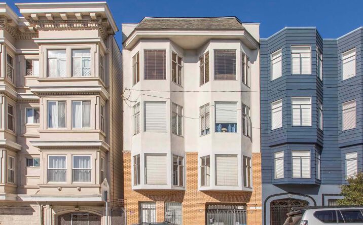 Pictures of Multifamily property located at 1684 Washington St, San Francisco, CA 94109 for sales - image #1
