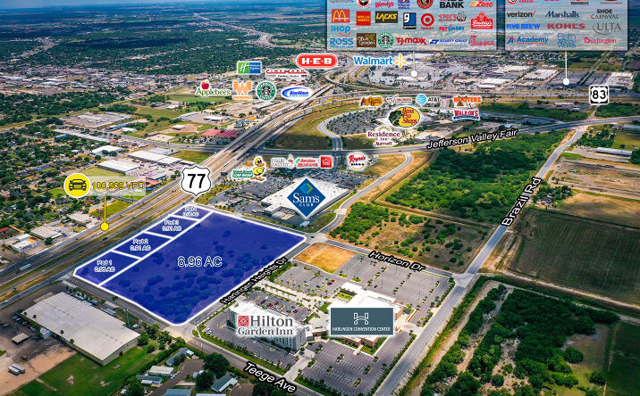 Pictures of Land, Mixed Use, Retail property located at 701 Harlingen Heights Dr, Harlingen, TX 78552 for sales - image #1
