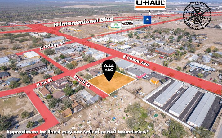 Pictures of Land property located at Brazil Street, Hidalgo, TX 78557 for sales - image #1