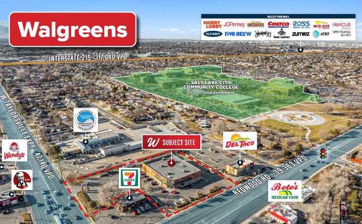 Pictures of Retail property located at 4668 S Redwood Rd, Taylorsville, UT 84123 for sales - image #1