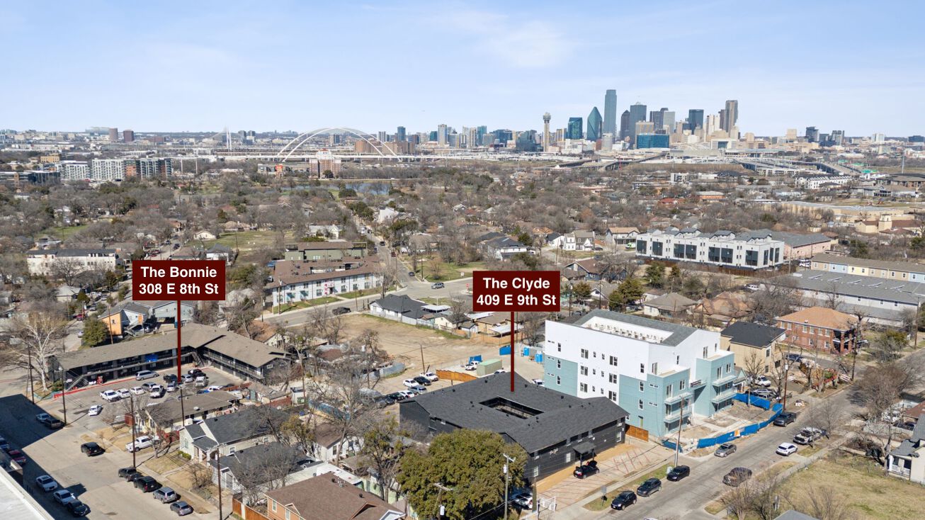 Pictures of Multifamily property located at 308 E 8th St, Dallas, TX 75203, 409 E 9th St, Dallas, TX 75203 for sales - image #1