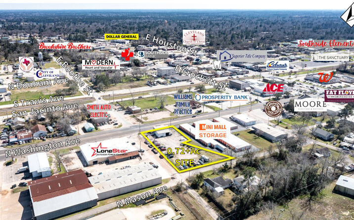 Pictures of Industrial, Office, Retail property located at 213 N Washington Ave, Cleveland, TX 77327 for sales - image #1