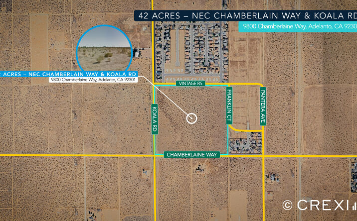 Pictures of Land property located at 9800 Chamberlaine Way, Adelanto, CA 92301 for sales - image #1
