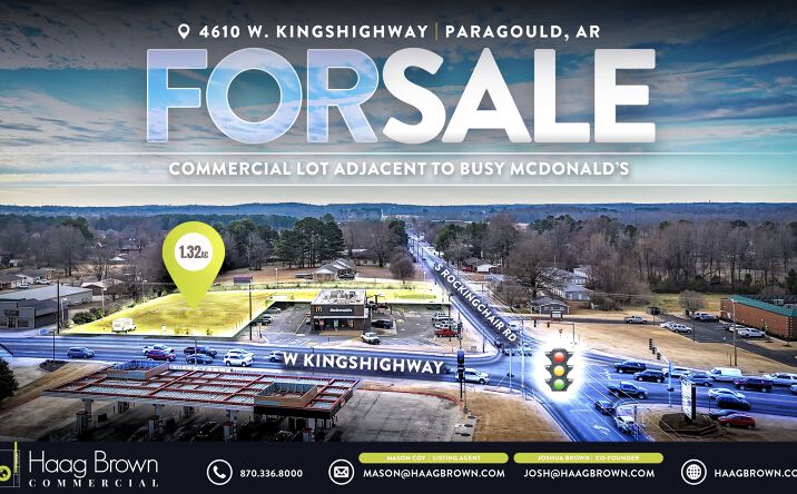 Pictures of Land property located at 4610 W Kingshighway, Paragould, AR 72450 for sales - image #1