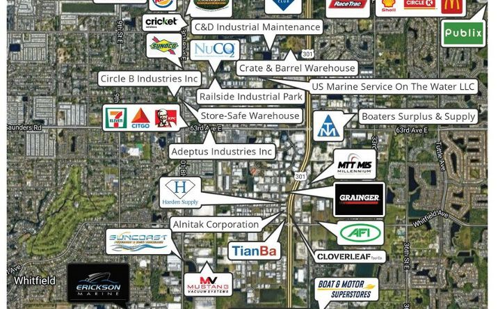 Pictures of Industrial property located at 2209-2211 Whitfield Park Loop, Sarasota, FL 34243 for sales - image #1