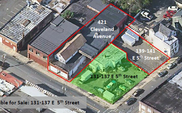 Pictures of Industrial, Land, Office property located at 421 Cleveland Avenue & 139-141 E 5th Street, Plainfield, NJ 07060 for sales - image #1