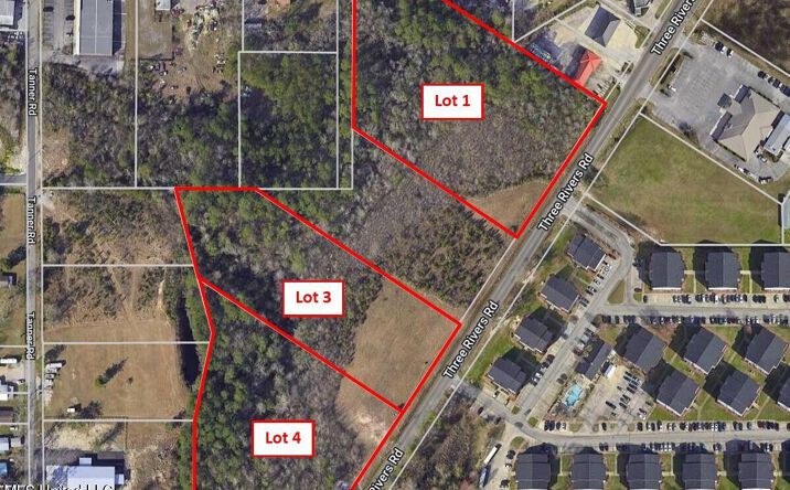 Pictures of Land property located at Lot 3 Three Rivers Road, Gulfport, MS 39503 for sales - image #1