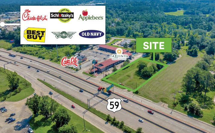 Pictures of Land property located at Lot 2 Tulane Dr, Lufkin, TX 75901 for sales - image #1