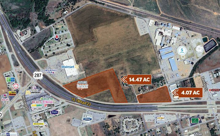 Pictures of Land property located at 3500 US Hwy 287, Vernon, TX 76384 for sales - image #1