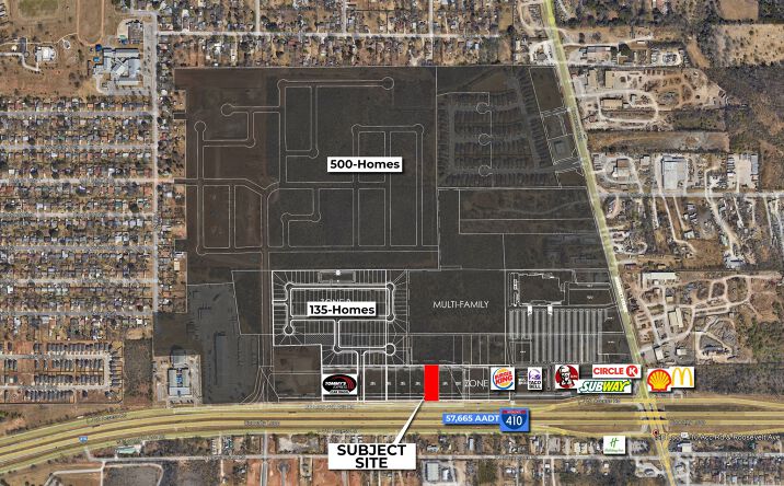 Pictures of Land property located at SE Loop 410 Acc Rd, San Antonio, TX 78221 for sales - image #1