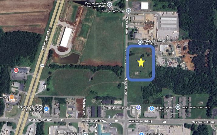 Pictures of Land property located at 0 Meridian Street, Huntsville, AL 35810 for sales - image #1