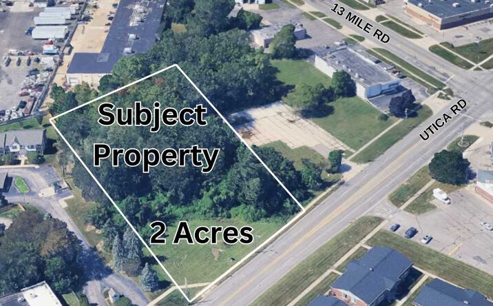 Pictures of Land, Multifamily, Office, Retail property located at 30801 Utica Rd, Roseville, MI 48066 for sales - image #1