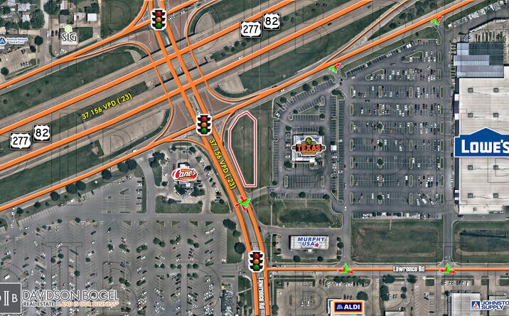 Pictures of Retail, Land property located at SEC Kell Blvd. & Lawrence Rd., Wichita Falls, TX 76309 for sales - image #1
