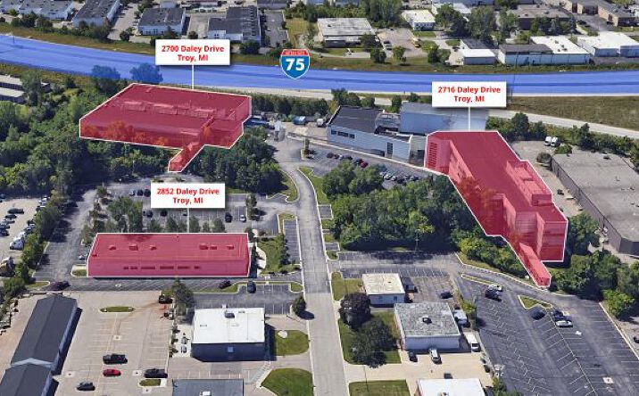 Pictures of Industrial property located at 2716 Daley Dr, Troy, MI 48083, 2700 Daley Dr, Troy, MI 48083, 2852 Daley Dr, Troy, MI 48083 for sales - image #1