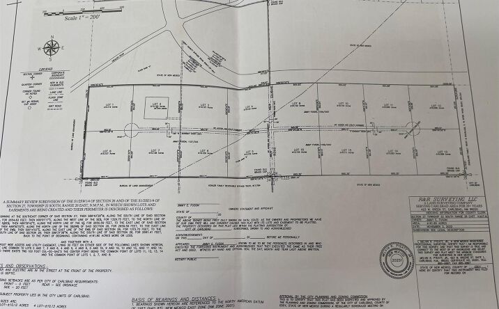 Pictures of Land property located at South of 3902 Hidalgo Road, Carlsbad, NM 88220 for sales - image #1