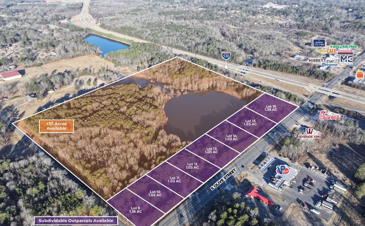 Pictures of Land property located at S Olive St, Pine Bluff, AR 71603 for sales - image #1