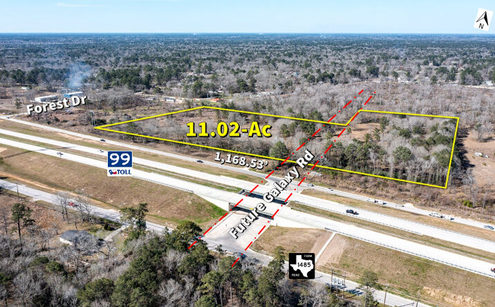 Pictures of Land property located at 0 Forest Dr W, New Caney, TX 77357 for sales - image #1