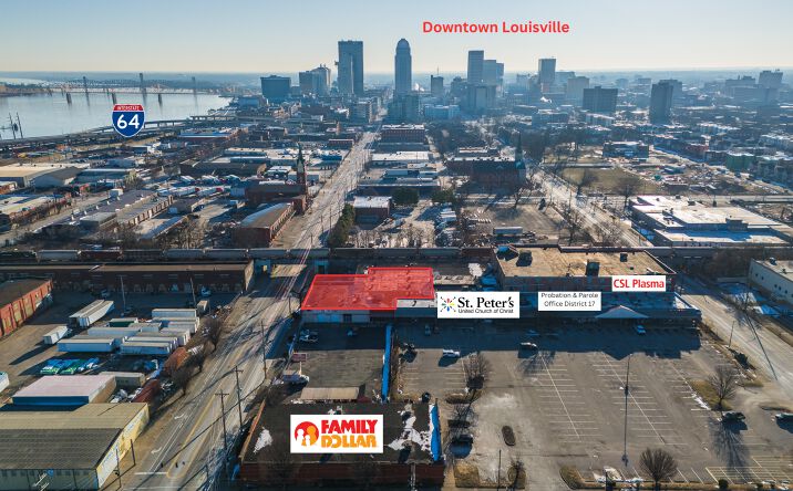Pictures of Industrial property located at 1404 W Market St, Louisville, KY 40203 for sales - image #1