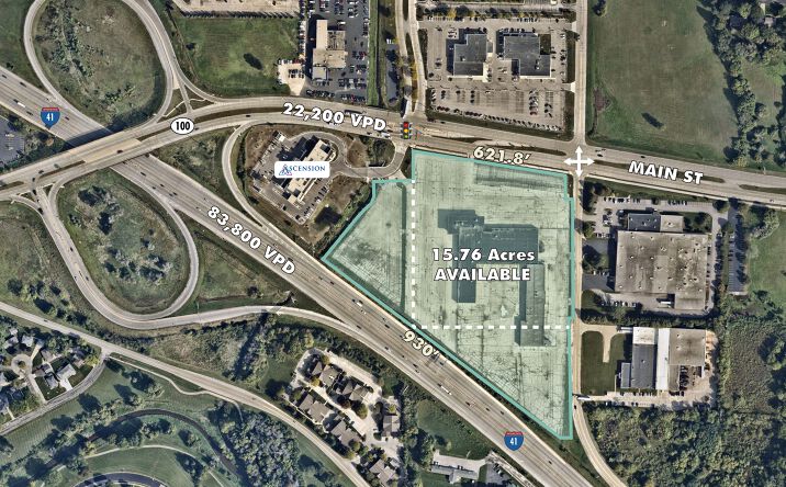 Pictures of Land, Retail property located at N88 W14167 Main St, Menomonee Falls, WI 53051 for sales - image #1