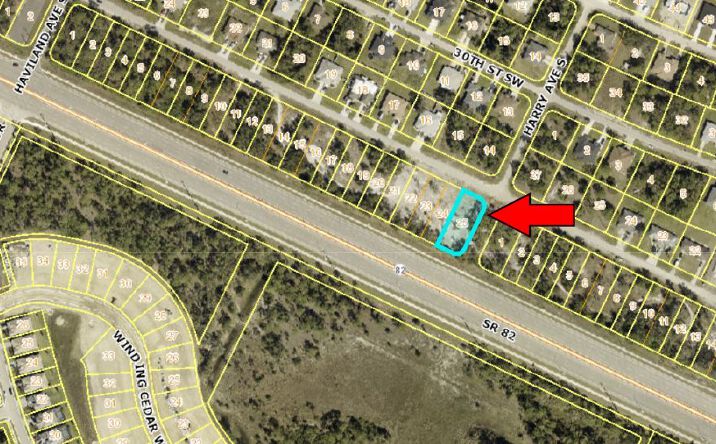 Pictures of Land property located at 962 Meadow Rd, Lehigh Acres, FL 33973 for sales - image #1
