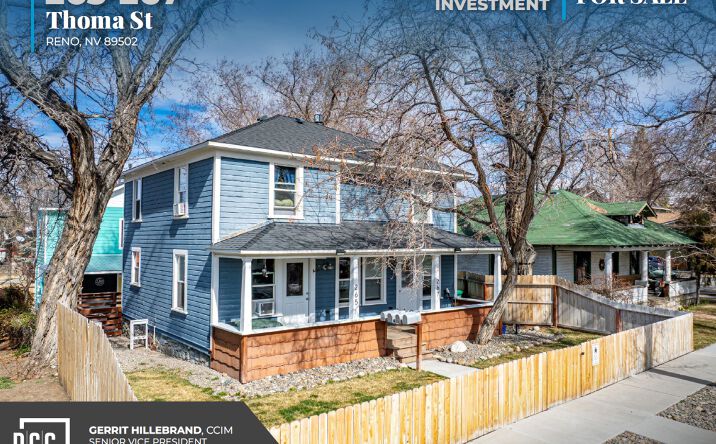 Pictures of Multifamily property located at 265 Thoma St, Reno, NV 89502 for sales - image #1