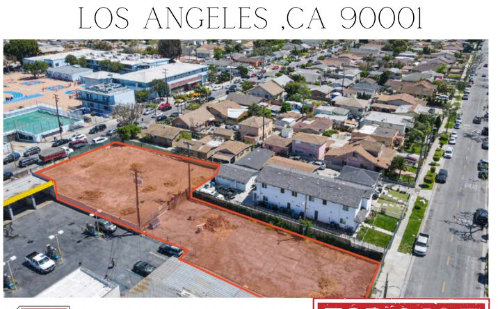 Pictures of Land property located at Vacant Land, Los Angeles, CA 90001 for sales - image #1
